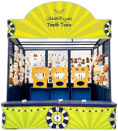 بوث رمي الأسنان
